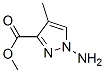 1H-Pyrazole-3-carboxylicacid,1-amino-4-methyl-,methylester(9CI) CAS#: 150017-48-4