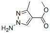 1H-Pyrazole-4-carboxylicacid,1-amino-3-methyl-,methylester(9CI) CAS#: 150017-50-8