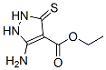 1H-Pyrazole-4-carboxylicacid,5-amino-2,3-dihydro-3-thioxo-,ethylester(9CI) CAS#: 392672-02-5