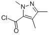1H-Pyrazole-5-carbonyl chloride, 1,3,4-trimethyl- (9CI) CAS#: 330937-69-4