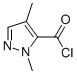 1H-Pyrazole-5-carbonyl chloride, 1,4-dimethyl- (9CI) CAS#: 160886-90-8