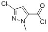 1H-Pyrazole-5-carbonyl chloride, 3-chloro-1-methyl- (9CI) CAS#: 173841-83-3