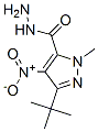 1H-Pyrazole-5-carboxylicacid,3-(1,1-dimethylethyl)-1-methyl-4-nitro-,hydrazide(9CI) CAS#: 395654-40-7