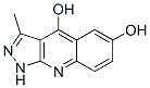 1H-Pyrazolo[3,4-b]quinoline-4,6-diol, 3-methyl- (9CI) CAS#: 173191-72-5