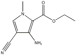 1H-Pyrrole-2-carboxylicacid,3-amino-4-cyano-1-methyl-,ethylester(9CI) CAS#: 145162-36-3