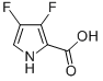 1H-Pyrrole-2-carboxylicacid,3,4-difluoro-(9CI) CAS#: 160561-81-9