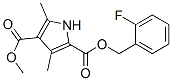 1H-Pyrrole-2,4-dicarboxylicacid,3,5-dimethyl-,2-[(2-fluorophenyl)methyl]4-methylester(9CI) CAS#: 369606-05-3