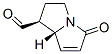 1H-Pyrrolizine-1-carboxaldehyde, 2,3,5,7a-tetrahydro-5-oxo-, (1S-cis)- (9CI) CAS#: 160724-85-6