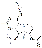 1H-Pyrrolizine-1,2,7-triol, 3-(azidomethyl)hexahydro-, triacetate (ester), 1R-(1.alpha.,2.beta.,3.alpha.,7.beta.,7a.alpha.)- CAS#: 156205-50-4