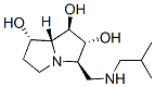 1H-Pyrrolizine-1,2,7-triol, hexahydro-3-(2-methylpropyl)aminomethyl-, 1R-(1.alpha.,2.beta.,3.alpha.,7.beta.,7a.alpha.)- CAS#: 156205-78-6