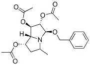 1H-Pyrrolizine-1,2,7-triol, hexahydro-3-(phenylmethoxy)methyl-, triacetate (ester), 1R-(1.alpha.,2.beta.,3.alpha.,7.beta.,7a.alpha.)- CAS#: 156205-69-5
