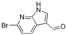 1H-Pyrrolo[2,3-b]pyridine-3-carboxaldehyde, 6-broMo- CAS#: 383875-60-3