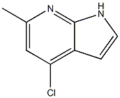 1H-Pyrrolo[2,3-b]pyridine, 4-chloro-6-methyl- CAS#: 171879-99-5