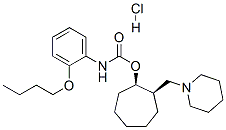 [(1R,2R)-2-(1-piperidylmethyl)cycloheptyl] N-(2-butoxyphenyl)carbamate hydrochloride CAS#: 172800-03-2