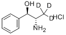 (1R,2S)-(-)-NOREPHEDRINE-GAMMA,GAMMA,GAMMA-D3 HCL CAS#: 352438-64-3