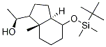 (1S)-1-((1S,3aR,7aR)-4-(tert-butyldiMethylsilyloxy)-7a-Methyloctahydro-1H-inden-1-yl)ethanol CAS#: 147725-62-0
