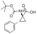 (1S,2R)-N-BOC-1-AMINO-2-PHENYLCYCLOPROPANECARBOXYLIC ACID CAS#: 151910-11-1