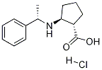 (1S,2S)-2-((S)-1-phenylethylaMino)cyclopentanecarboxylic acid hydrochloride CAS#: 359586-68-8