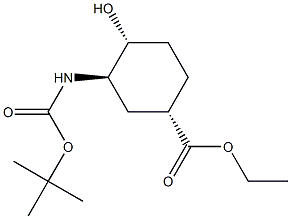(1S,3R,4R)-3-(Boc-aMino)-4-hydroxy-cyclohexanecarboxylic acid ethyl ester CAS#: 365997-33-7