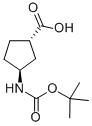 (1S,3S)-N-BOC-AMINOCYCLOPENTANE-3-CARBOXYLIC ACID, 98 CAS#: 161601-29-2