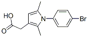 2-[1-(4-bromophenyl)-2,5-dimethyl-pyrrol-3-yl]acetic acid CAS#: 42780-23-4