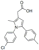 2-[1-(4-chlorophenyl)-2-methyl-5-(4-methylphenyl)pyrrol-3-yl]acetic ac id CAS#: 42780-06-3