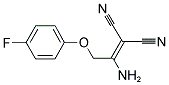 2-[1-AMINO-2-(4-FLUOROPHENOXY)ETHYLIDENE]MALONONITRILE CAS#: 343375-38-2