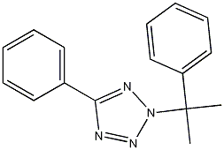 2-(1-methyl-1-phenylethyl)-5-phenyl-2H-Tetrazole CAS#: 165670-57-5