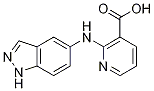 2-(1H-indazol-5-ylamino)-nicotinic acid CAS#: 173094-98-9