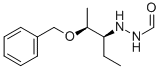 2-[(1S,2S)-1-Ethyl-2-(phenylmethoxy)propyl]hydrazinecarboxaldehyde CAS#: 170985-85-0