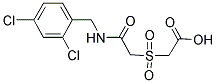 2-((2-[(2,4-DICHLOROBENZYL)AMINO]-2-OXOETHYL)SULFONYL)ACETIC ACID CAS#: 338793-78-5