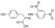 2-[2-(2,4-Dinitrophenyl)hydrazono]-3-(4-hydroxyphenyl)propionic acid CAS#: 40941-46-6