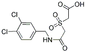 2-((2-[(3,4-DICHLOROBENZYL)AMINO]-2-OXOETHYL)SULFONYL)ACETIC ACID CAS#: 338793-71-8