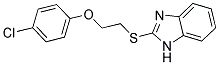 2-([2-(4-CHLOROPHENOXY)ETHYL]THIO)-1H-BENZIMIDAZOLE CAS#: 312749-73-8
