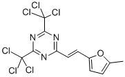 2-[2-(5-METHYLFURAN-2-YL)VINYL]-4,6-BIS(TRICHLOROMETHYL)-1,3,5-TRIAZINE CAS#: 156360-76-8