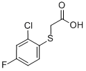 2-(2-CHLORO-4-FLUOROPHENYLTHIO)ACETIC ACID CAS#: 175135-76-9