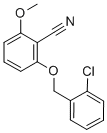 2-[(2-CHLOROBENZYL)OXY]-6-METHOXYBENZONITRILE CAS#: 175204-02-1