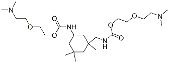 2-[2-(Dimethylamino)ethoxy]ethyl [3-[[[[2-[2-(dimethylamino)ethoxy]ethoxy]carbonyl]amino]methyl]-3,5,5-trimethylcyclohexyl]carbamate CAS#: 351197-46-1