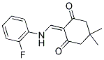 2-[(2-FLUOROANILINO)METHYLENE]-5,5-DIMETHYL-1,3-CYCLOHEXANEDIONE CAS#: 370853-51-3