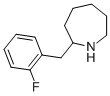 2-[(2-FLUOROPHENYL)METHYL]HEXAHYDRO-1H-AZEPINE CAS#: 383131-20-2
