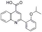 2-(2-ISOPROPOXY-PHENYL)-QUINOLINE-4-CARBOXYLIC ACID CAS#: 351158-49-1