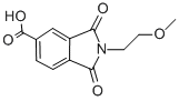 2-(2-METHOXY-ETHYL)-1,3-DIOXO-2,3-DIHYDRO-1H-ISOINDOLE-5-CARBOXYLIC ACID CAS#: 166096-35-1