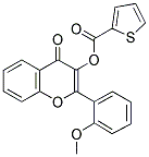 2-(2-METHOXYPHENYL)-4-OXO-4H-CHROMEN-3-YL 2-THIOPHENECARBOXYLATE CAS#: 331459-66-6