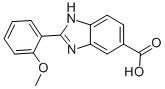 2-(2-Methoxyphenyl)-1H-benzimidazole-5-carboxylic acid CAS#: 174422-16-3