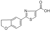 2-(2,3-DIHYDRO-1-BENZOFURAN-5-YL)-1,3-THIAZOLE-4-CARBOXYLIC ACID CAS#: 368869-97-0