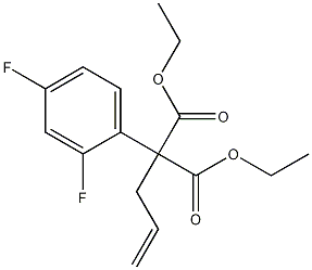 2-(2,4-Difluorophenyl)-2-propenyl-propanedioic Acid Diethyl Ester CAS#: 159276-62-7