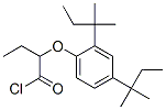 2-[2,4-bis(1,1-dimethylpropyl)phenoxy]butyryl chloride CAS#: 40567-16-6