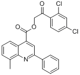 2-(2,4-dichlorophenyl)-2-oxoethyl 8-methyl-2-phenyl-4-quinolinecarboxylate CAS#: 355433-09-9