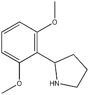 2-(2,6-dimethoxyphenyl)pyrrolidine CAS#: 383127-42-2