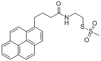 2-[3-(1-Pyrenyl)propylcarboxamido]ethyl Methanethiosulfonate CAS#: 384342-66-9